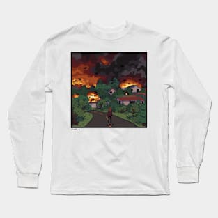 Falling Down Long Sleeve T-Shirt